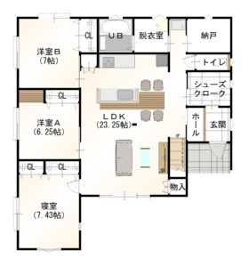 3LDK(間取)